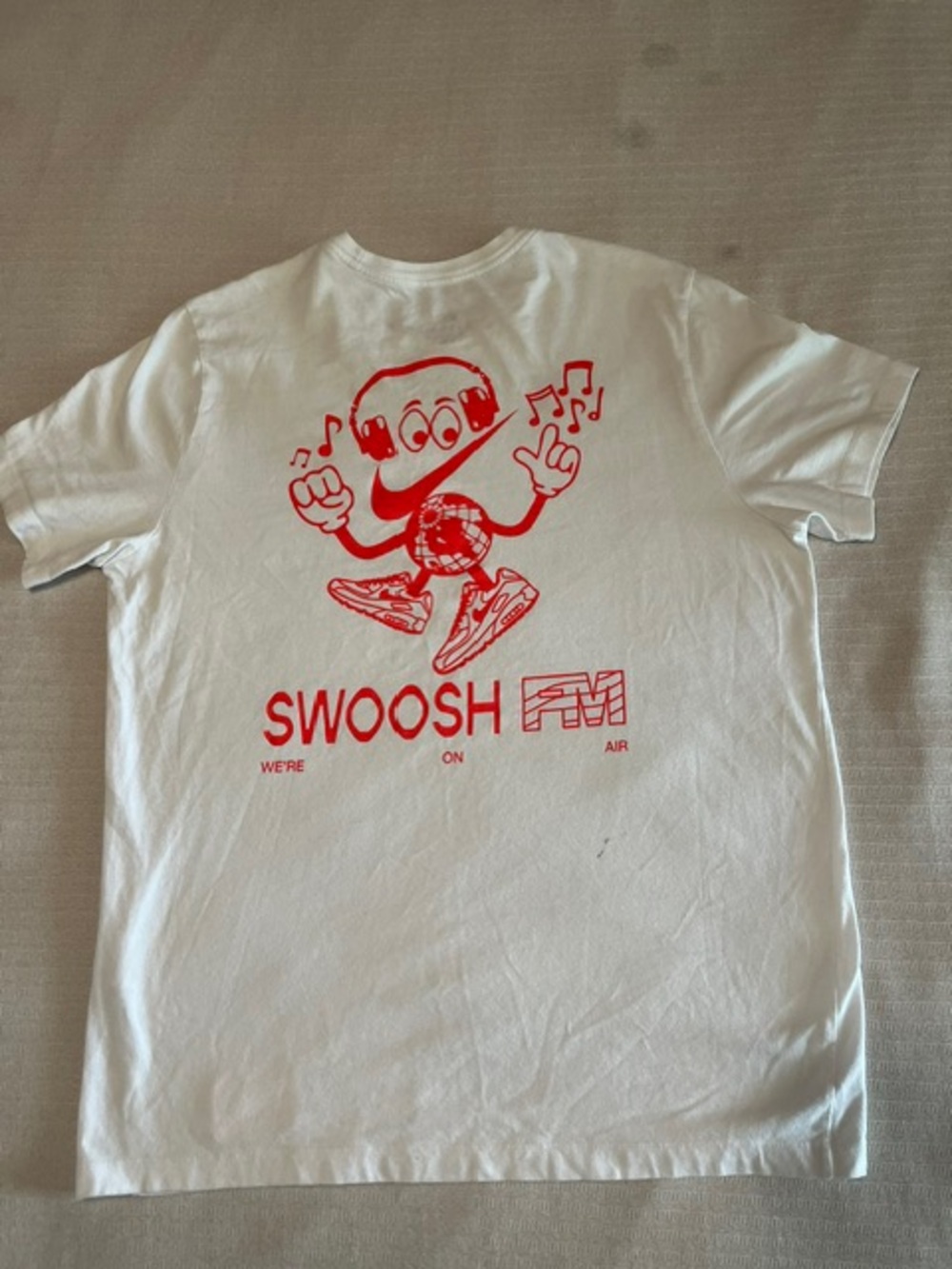 Nike Air Max "swoosh FM"graphic tee *Rare🔥